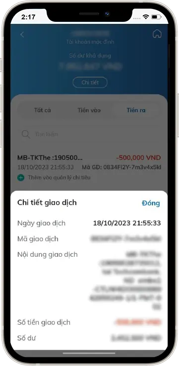Bước 4: Hóa đơn chi tiết đầy đủ thông tin